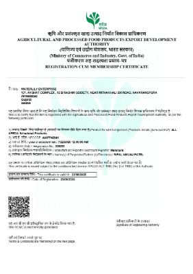 Registration Cum Membership Certificate for Pharmaceuticals Export Promotion Council of India